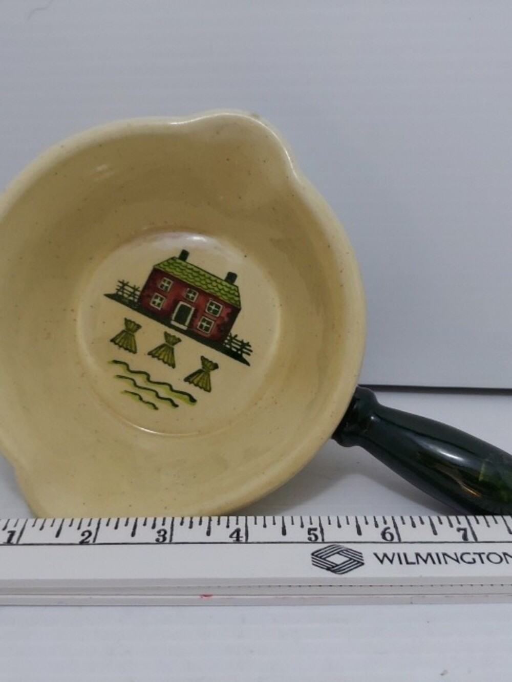Metlox Poppytrail HOMESTEAD PROVINCIAL Handled Gravy Boat Made In USA California